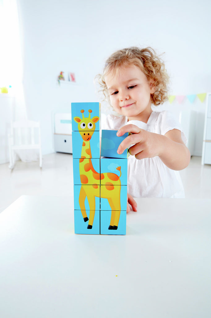 HAPE JUNGLE ANIMAL BLOCK PUZZLE