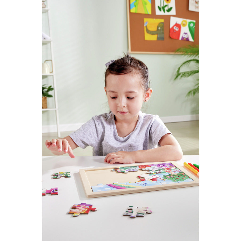HAPE UNICORN & FRIENDS PUZZLES