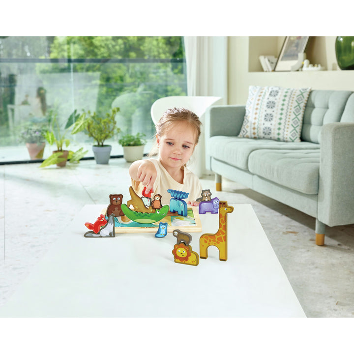 HAPE ROMPECABEZA DEL REINO ANIMAL