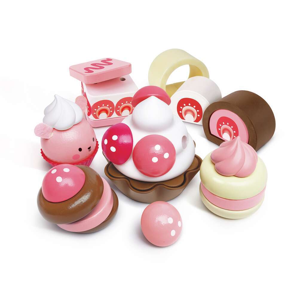 HAPE STRAWBERRY DESSERT SET