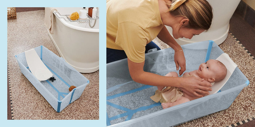 STOKKE TINA FLEXI BATH X LARGE BUNDLE WHITE