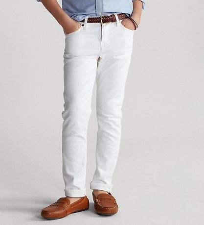 RALPH LAUREN NIÑO JEAN DENIM COHEN WHITE