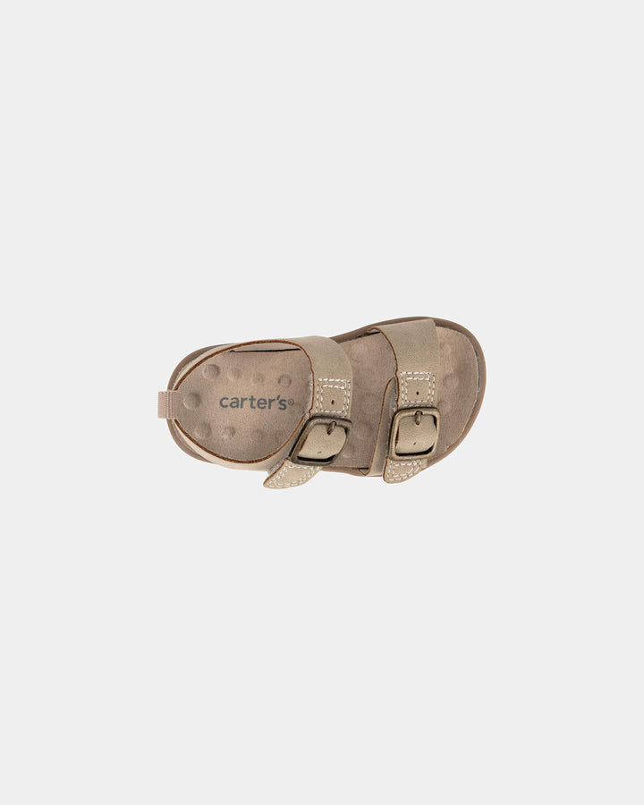 Carters Sandalia Clove Khaki para Bebé Niño