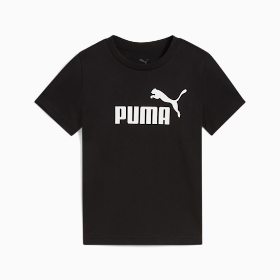 PUMA NIÑO TSHIRT ESS BLACK