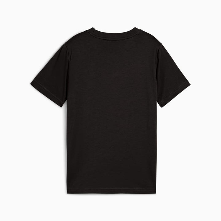 PUMA NIÑO TSHIRT ESS LOGO LAB BLACK