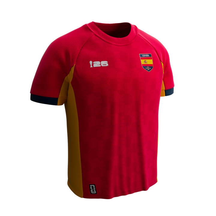 FANATICS NIÑO TSHIRT FIFA SPAIN M/C RED