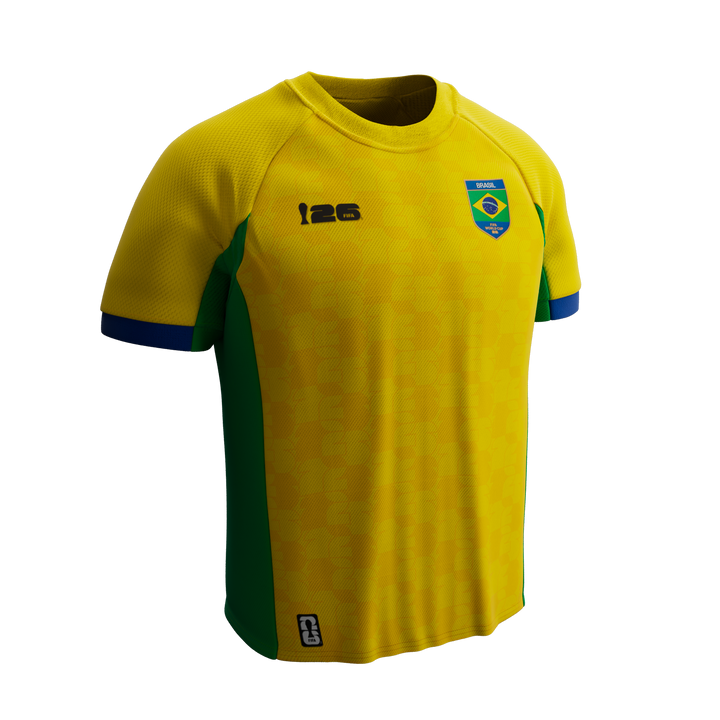 FANATICS NIÑO TSHIRT FIFA BRAZIL M/C YELLOW