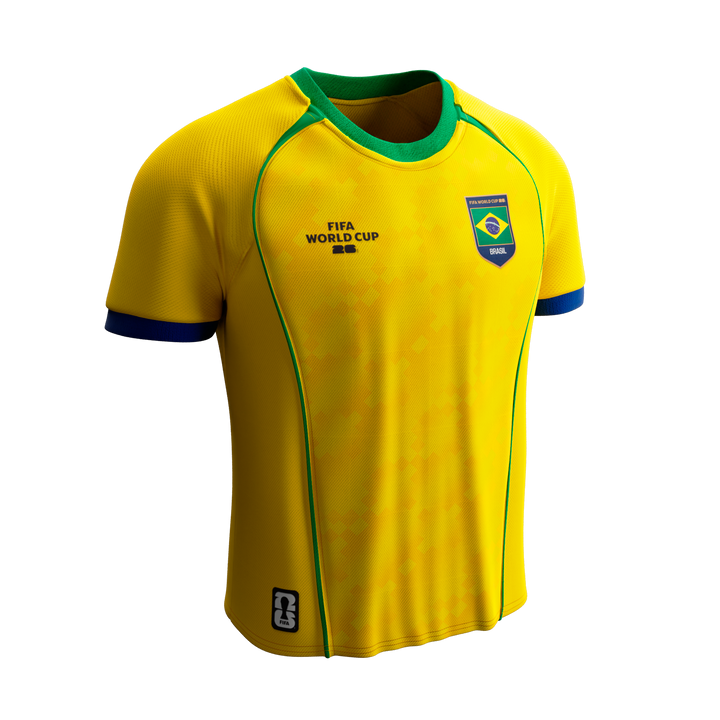 FANATICS NIÑO TSHIRT FIFA BRAZIL M/C YELLOW