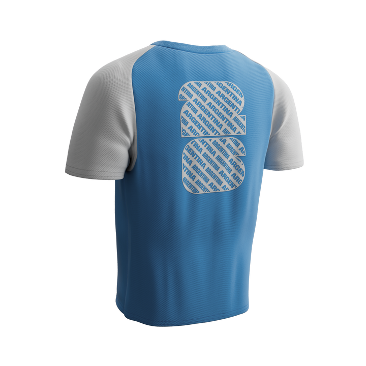 FANATICS NIÑO CONJ. DE SHORT FIFA ARGENTINA S/M LIGHT BLUE