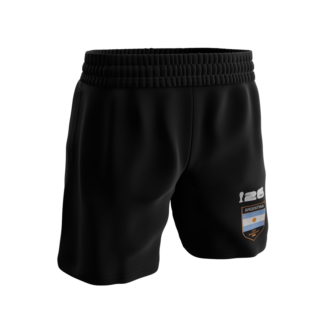 FANATICS NIÑO CONJ. DE SHORT FIFA ARGENTINA S/M LIGHT BLUE