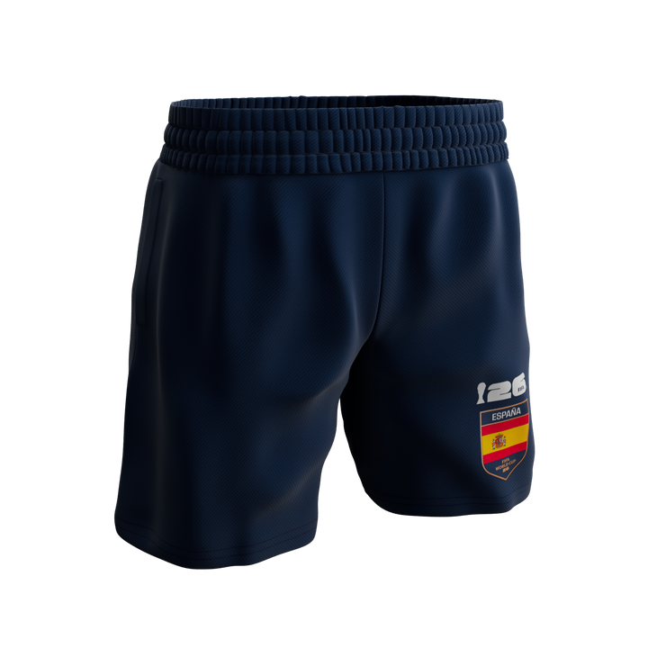 FANATICS NIÑO CONJ. DE SHORT FIFA SPAIN S/M RED