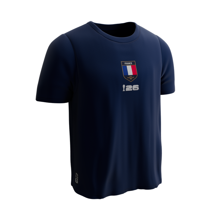 FANATICS NIÑO TSHIRT FIFA FRANCE M/C NAVY