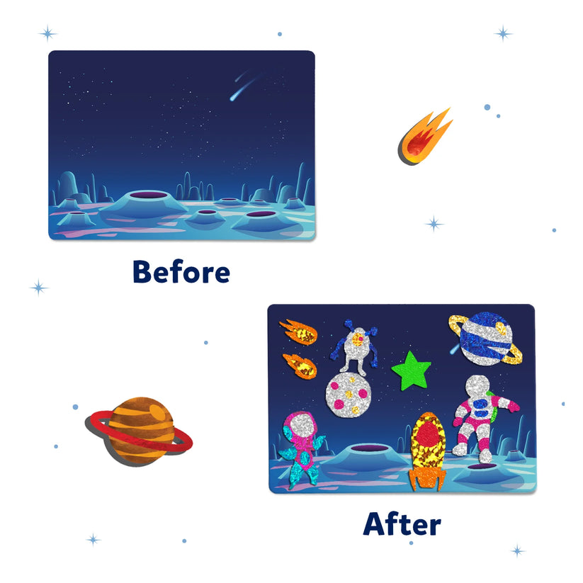 SKILLMATICS FOIL FUN UP IN SPACE