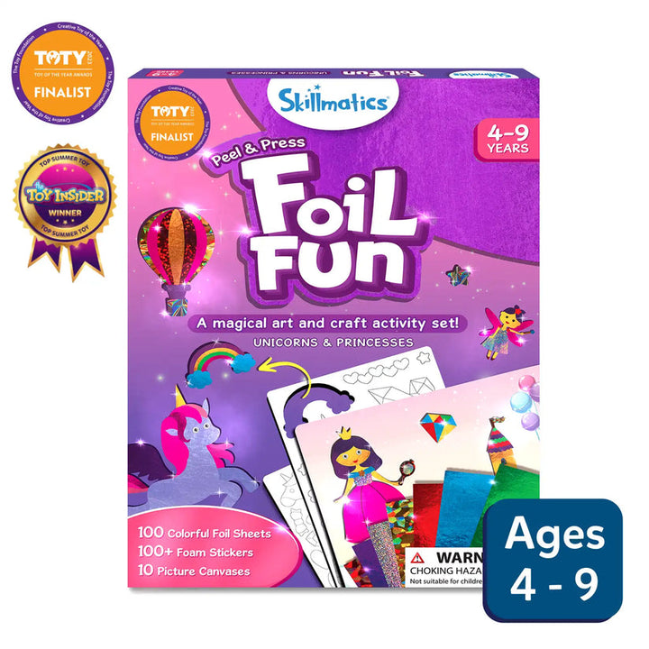 SKILLMATICS FOIL FUN UNICORN & PRINCESSES
