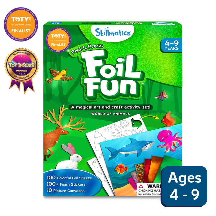 SKILLMATICS FOIL FUN WORLD OF ANIMALS
