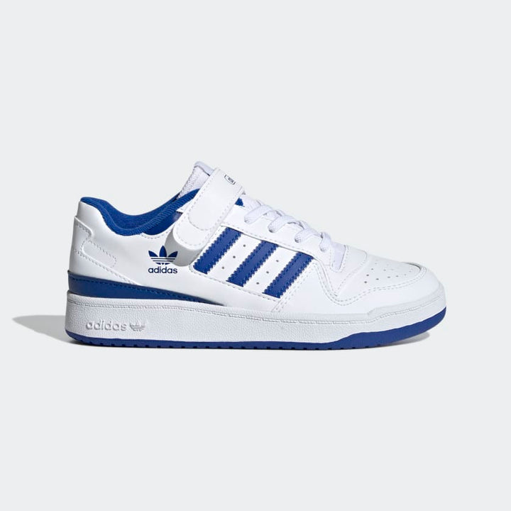 ADIDAS NIÑO ZAPATILLA FORUM LOW C WHITE/BLUE