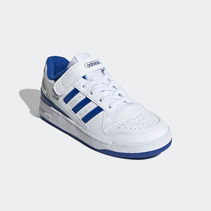 ADIDAS NIÑO ZAPATILLA FORUM LOW C WHITE/BLUE