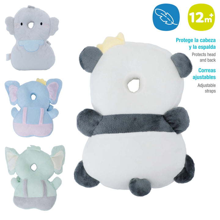 Genial Mochila Antigolpes Protege Cabeza y Espalda 12M+ Sky