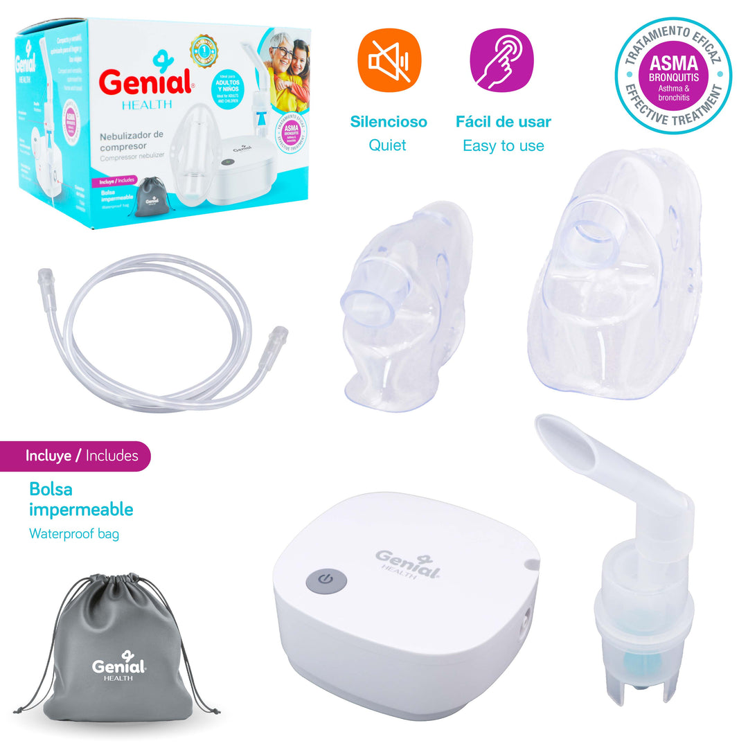 Nebulizador de Compresor para Niños - Alivio Respiratorio