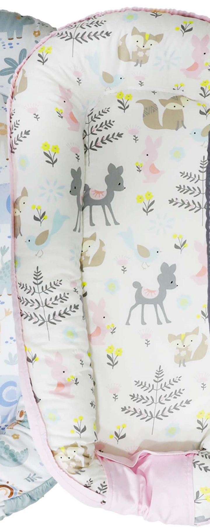 Genial Nido Desmontable Transpirable Hipoalergenico 50 X 90 Cm Pink