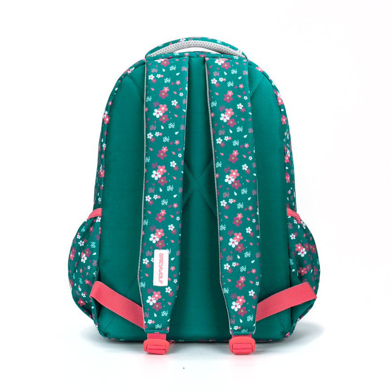 GREYWOLF MOCHILA BLAZER GREEN FLORALS