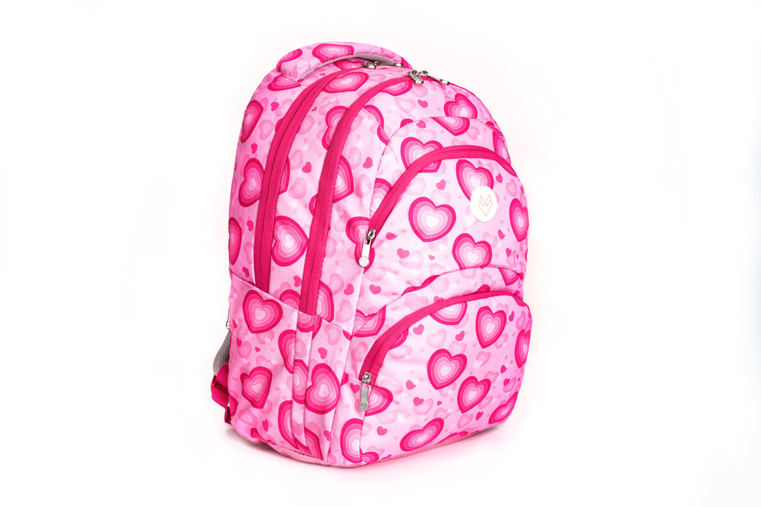 GREYWOLF MOCHILA FULLMOON PINK HEARTS