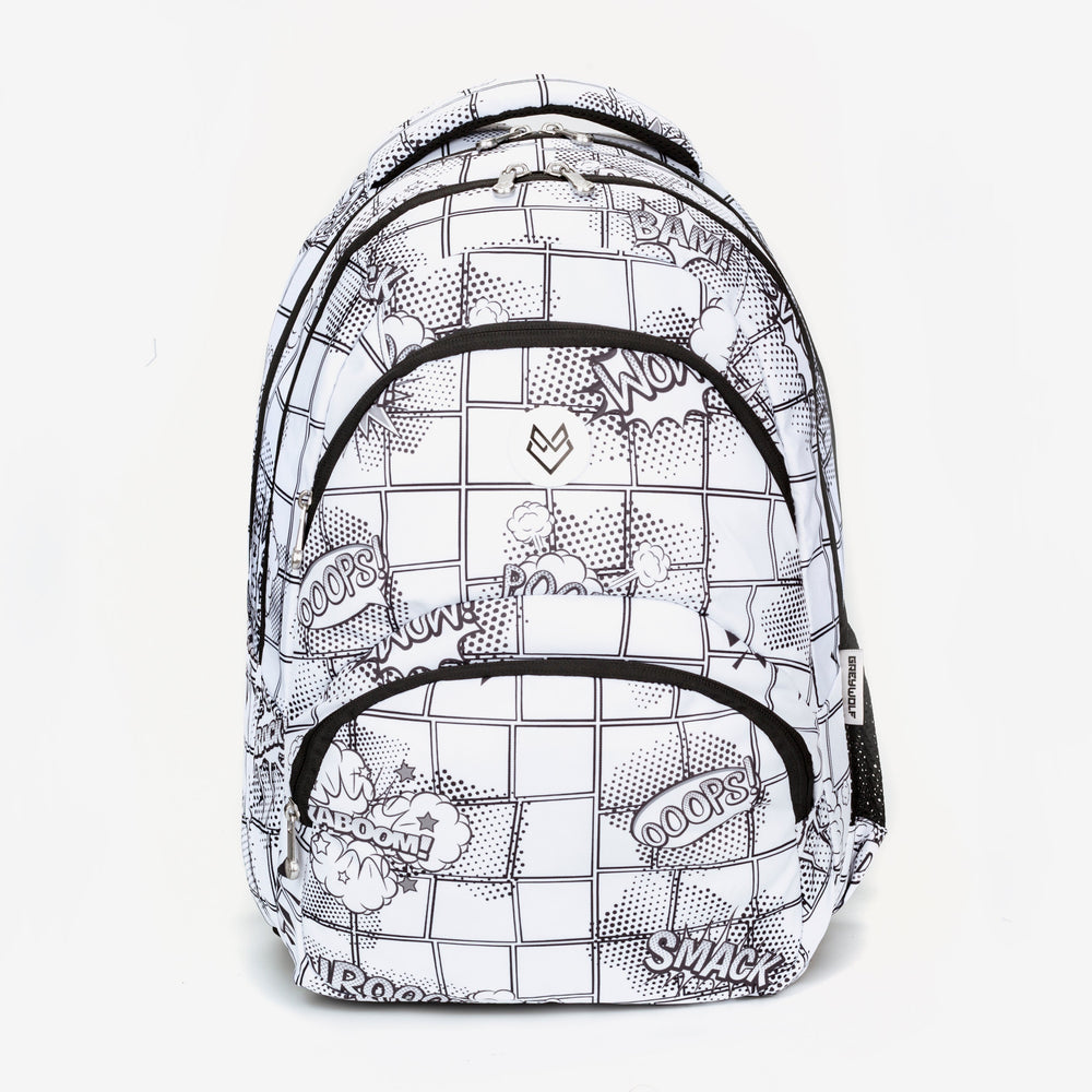 GREYWOLF MOCHILA FULLMOON COMICS B/W