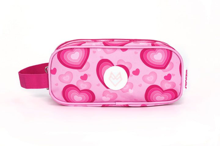 GREYWOLF CARTUCHERA BITE TWICE PINK HEARTS