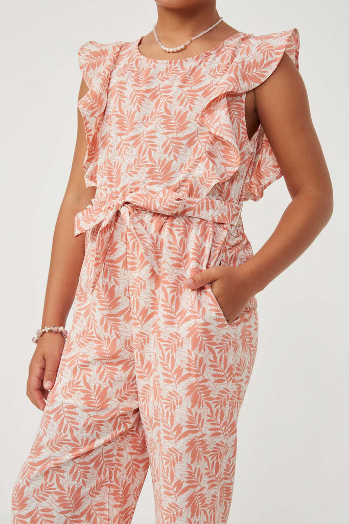 HAYDEN NIÑA JUMPSUIT PRINTED PINK