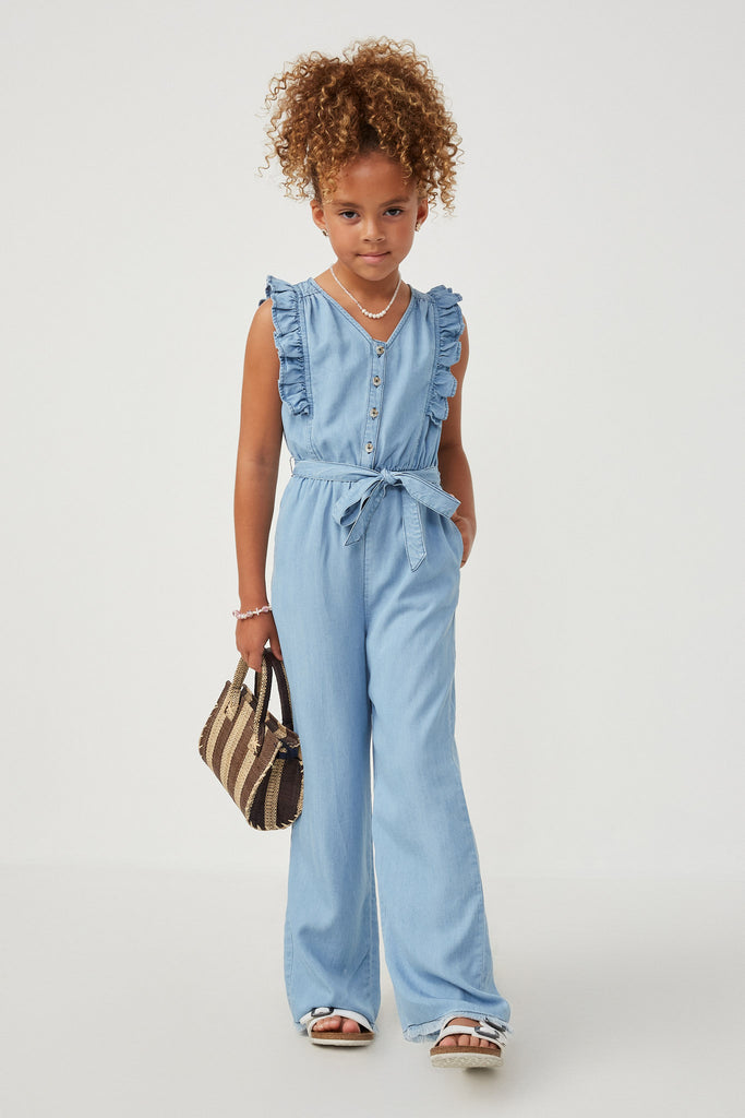 HAYDEN NIÑA JUMPSUIT DENIM LIGHT