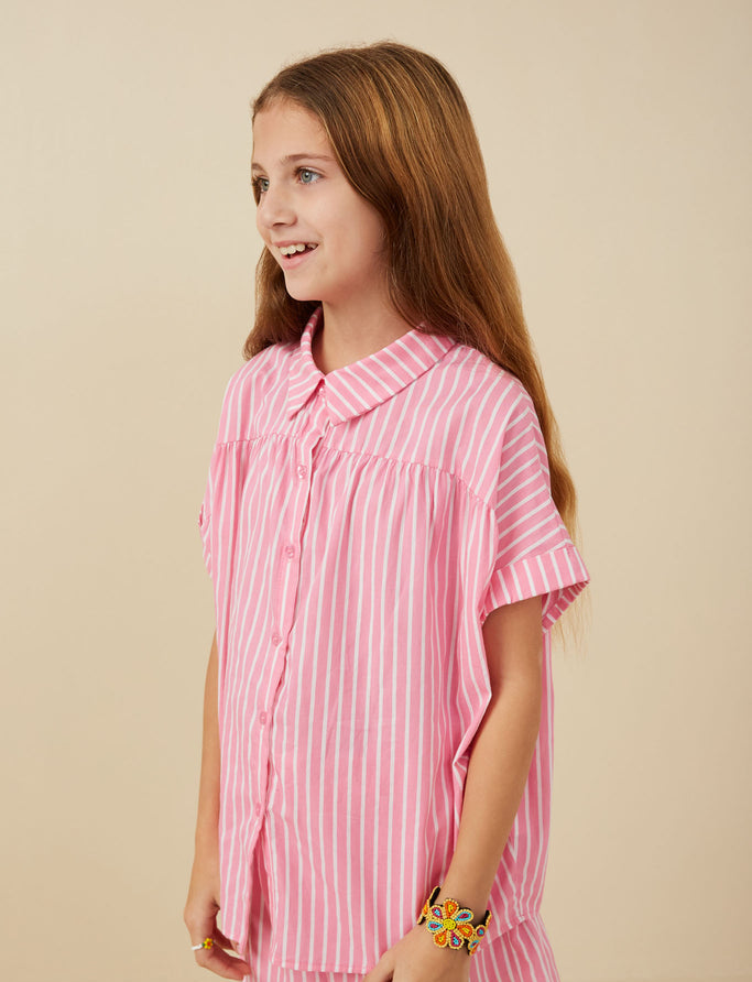 HAYDEN NIÑA CAMISA PINK