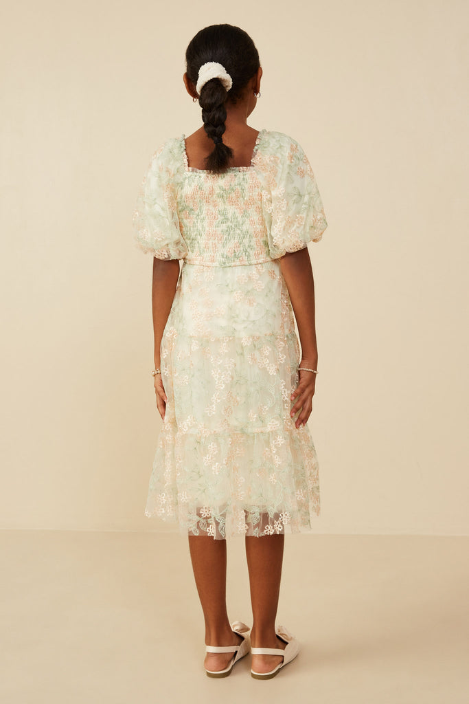 HAYDEN NIÑA VESTIDO FORMAL IVORY