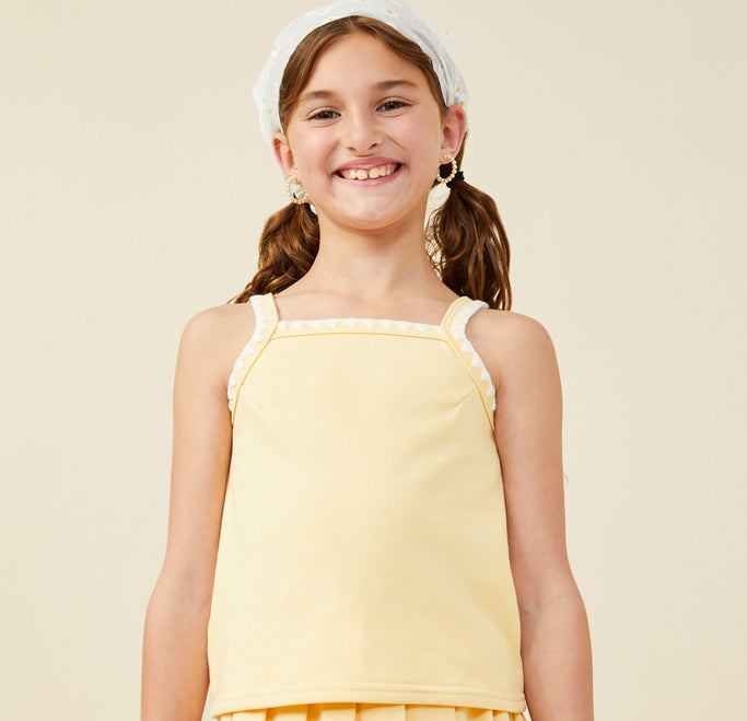 HAYDEN NIÑA BLUSA YELLOW MUSTARD