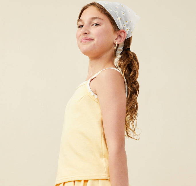 HAYDEN NIÑA BLUSA YELLOW MUSTARD