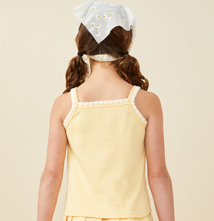 HAYDEN NIÑA BLUSA YELLOW MUSTARD