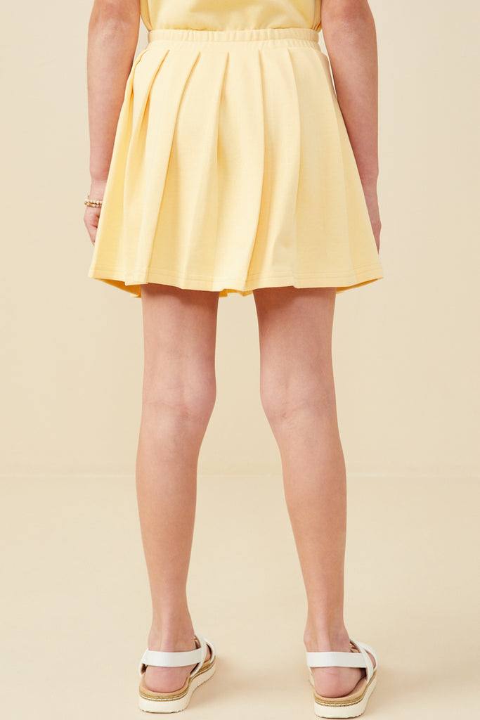 HAYDEN NIÑA FALDA YELLOW MUSTARD