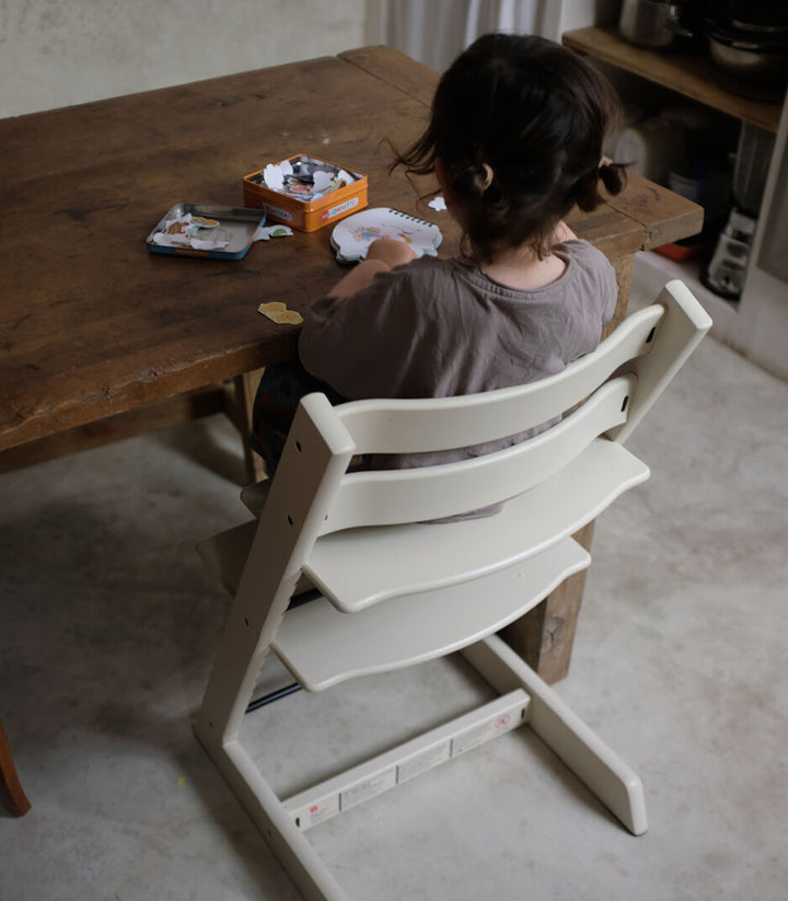 STOKKE SILLA DE COMER TRIPP TRAPP VANILLA WHITE