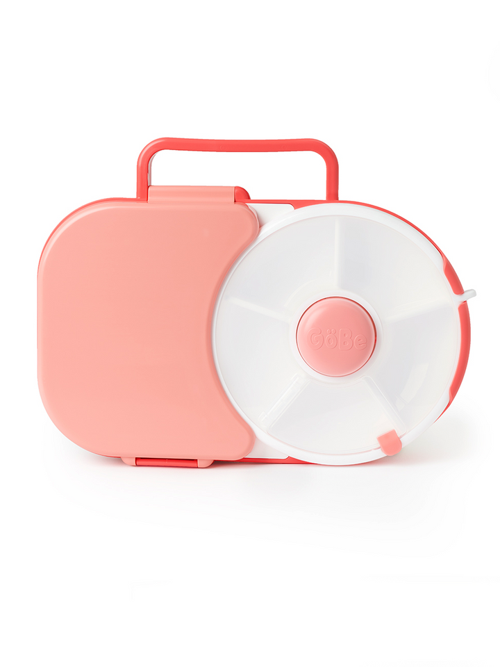 GOBE VASIJA DE SNACK SPINNER + LONCHERA PINK