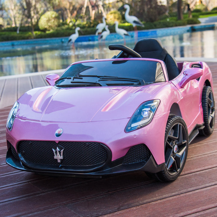 TOYS CARRO MASERATI WITH MUSIC AND BLUETOOTH  PINK