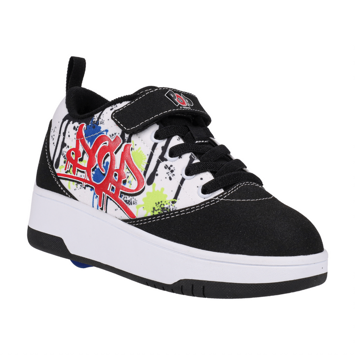 HEELYS NIÑO ZAPATILLA POP PRO PRINTS BLACK/WHITE/MULTI