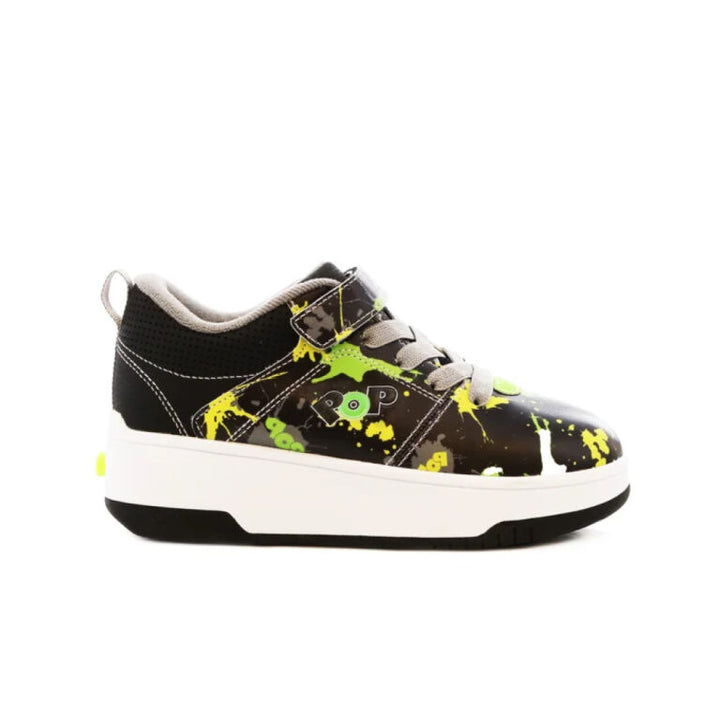 HEELYS NIÑO ZAPATILLA STRIVE BLK/GRN/GRY/YEL