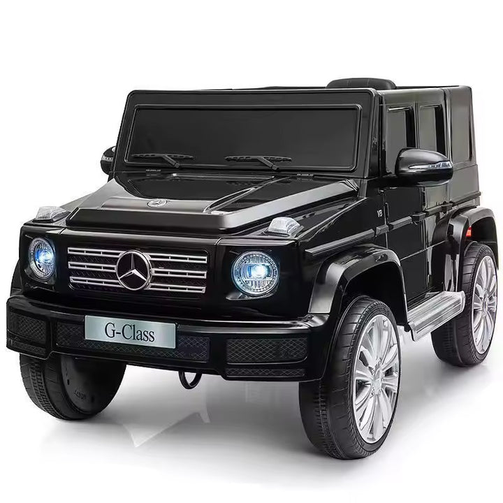 TOYS JEEP MERCEDES BENZ WITH LED AND MUSIC BLACK