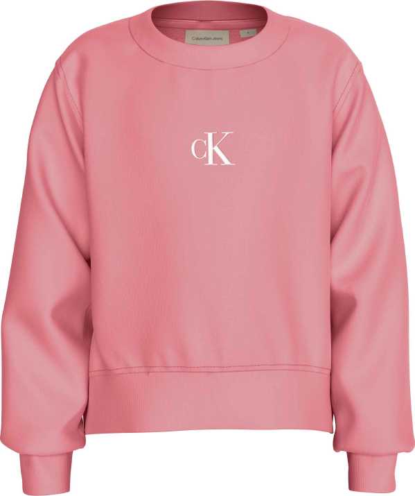 Calvin Klein Abrigo Logo Fleece Brandied Apricot para Niña