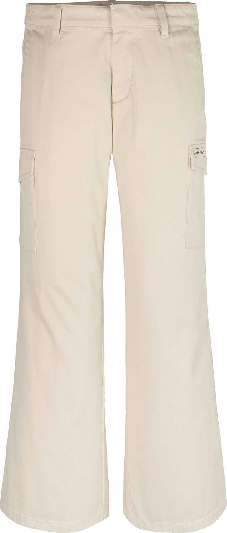 Calvin Klein Pantalon Cargo Clean Utility Whitecap Gray para Niña