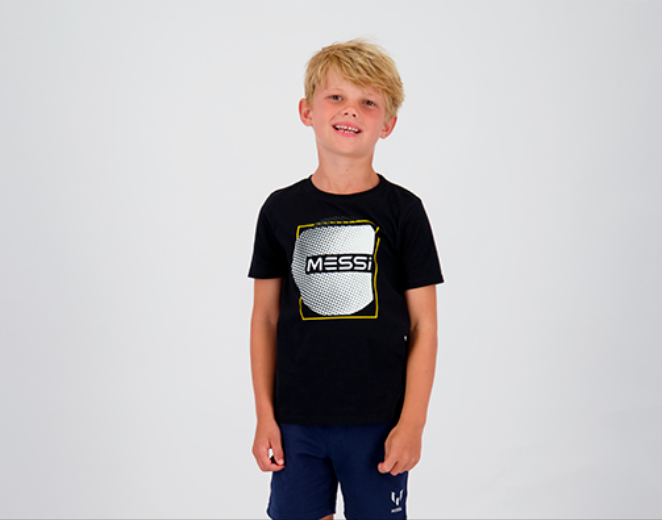 MESSI NIÑO TSHIRT EFRA DEEP BLACK