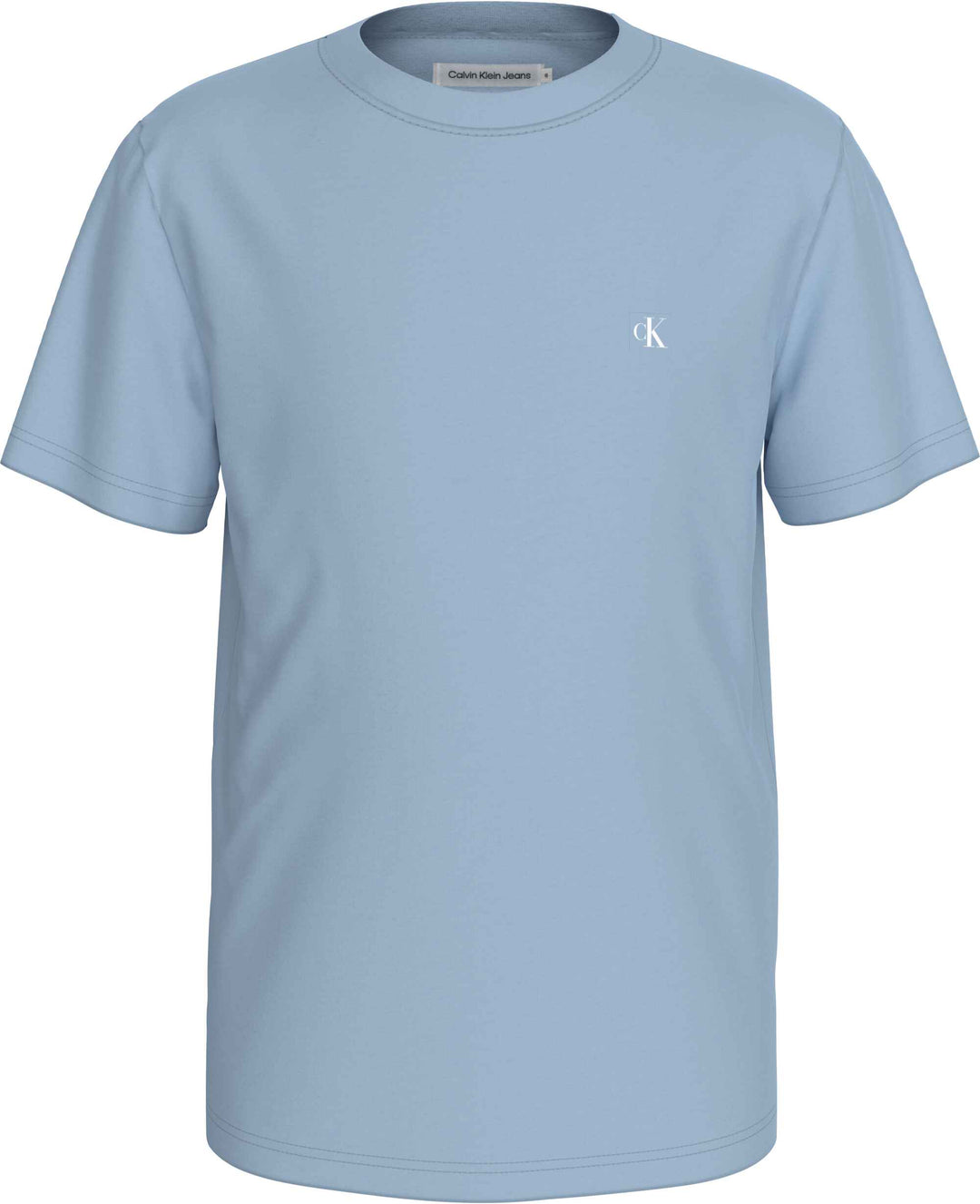 Calvin Klein Tshirt Monogram Mini Badge M/C Faded Denim para Niño