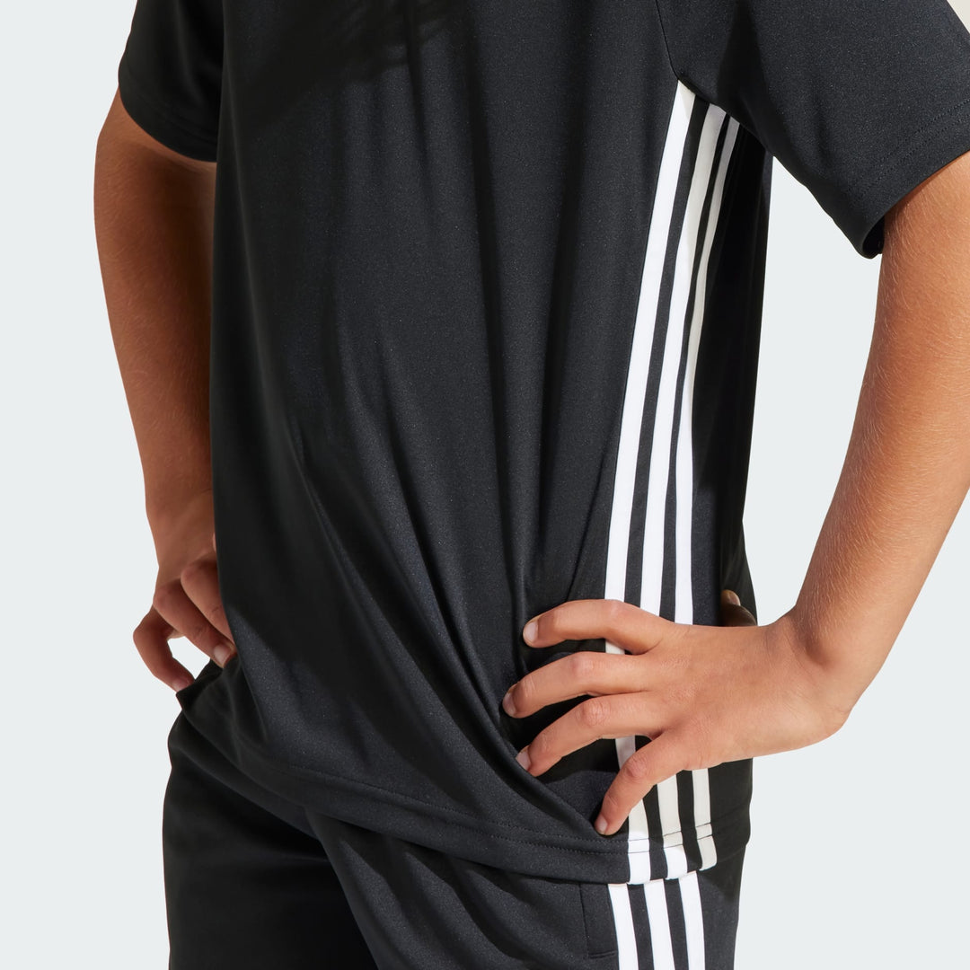 ADIDAS NIÑO TSHIRT TIRO ES JSY Y BLACK/WHITE