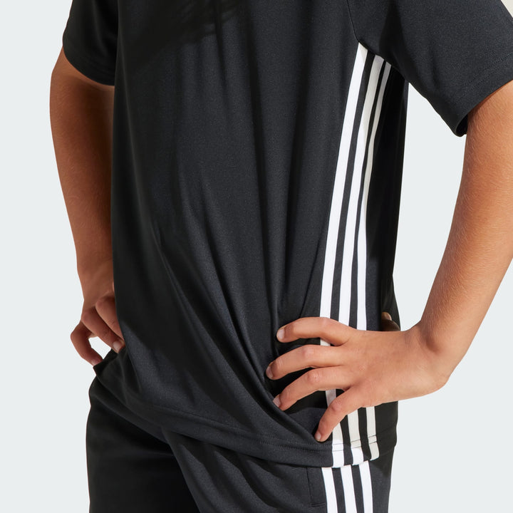 ADIDAS NIÑO TSHIRT TIRO ES JSY Y BLACK/WHITE