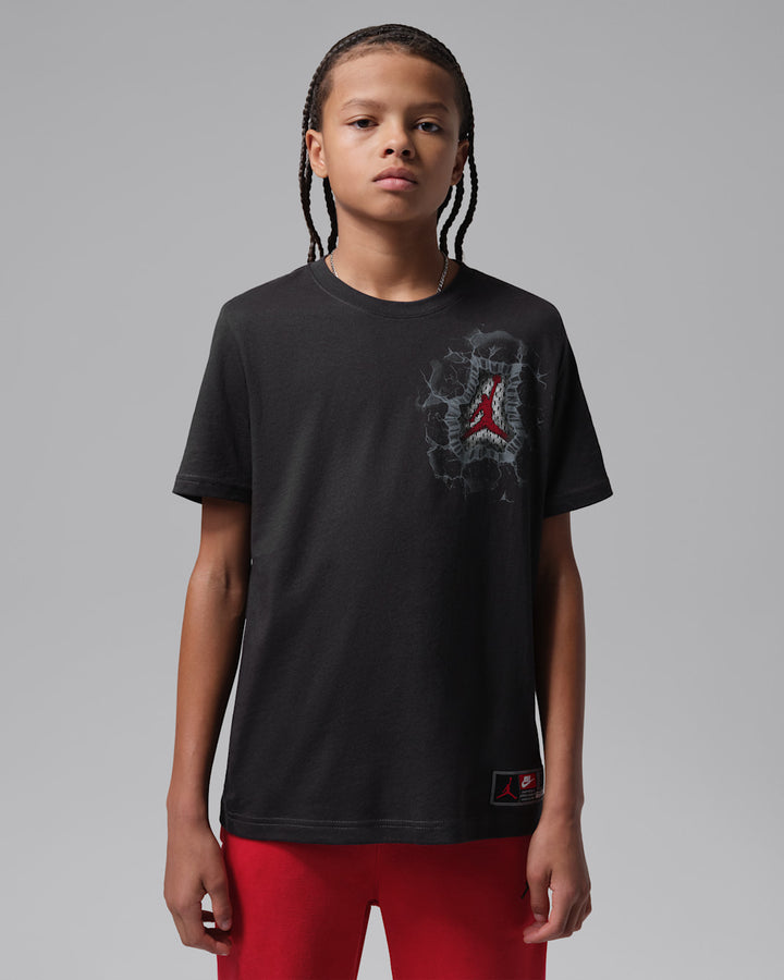 NIKE NIÑO TSHIRT JDB BREAK THROUGH OFF NOIR