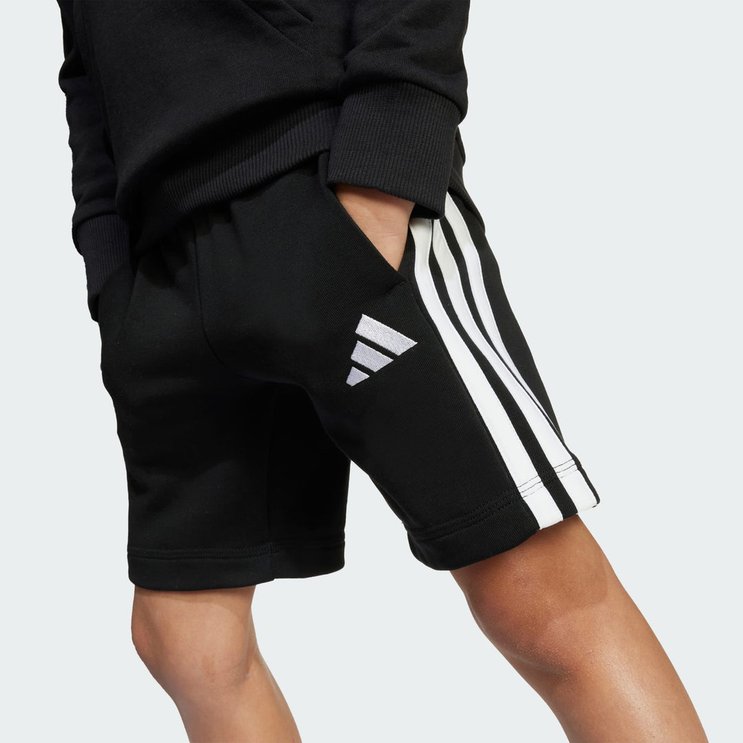 ADIDAS NIÑO SHORT LK 3S FT SH 220 BLACK/WHITE